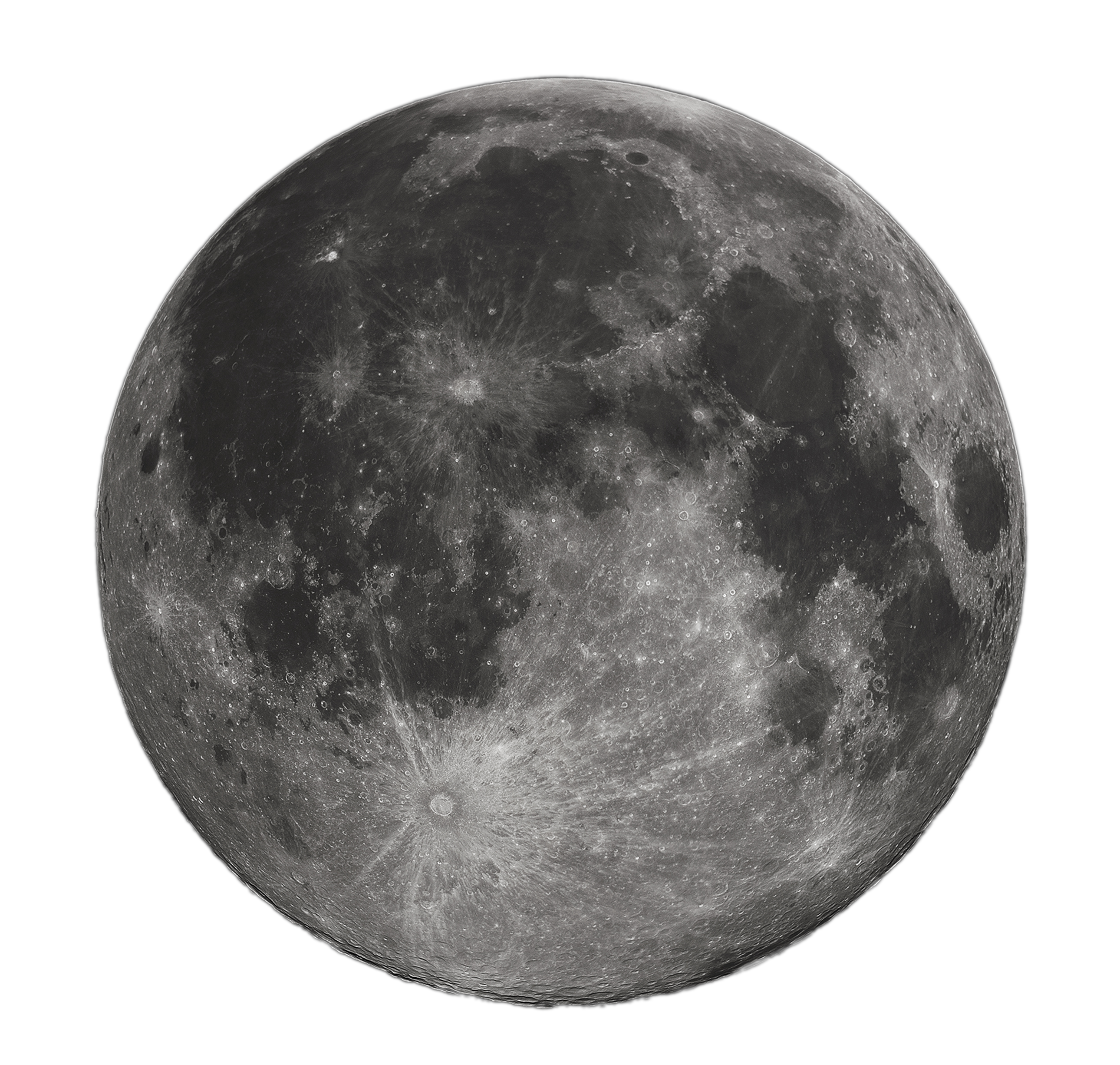 Full Moon Northern Hemisphere 2010 (wikimedia) - on rute to the moon